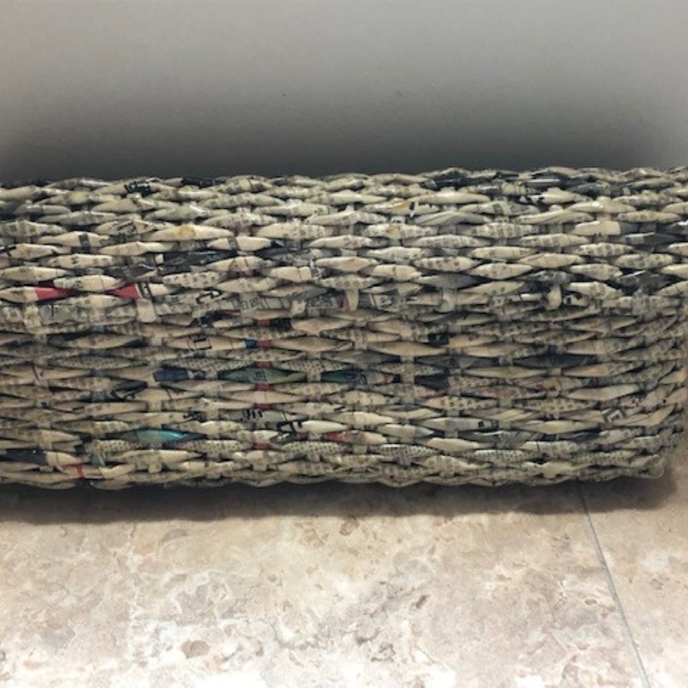 Recycle Newspaper Clutch